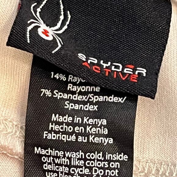 Spyder Men’s L Cream Activewear Joggers Elastic Waist Lightweight Pants Comfort - Picture 3 of 8